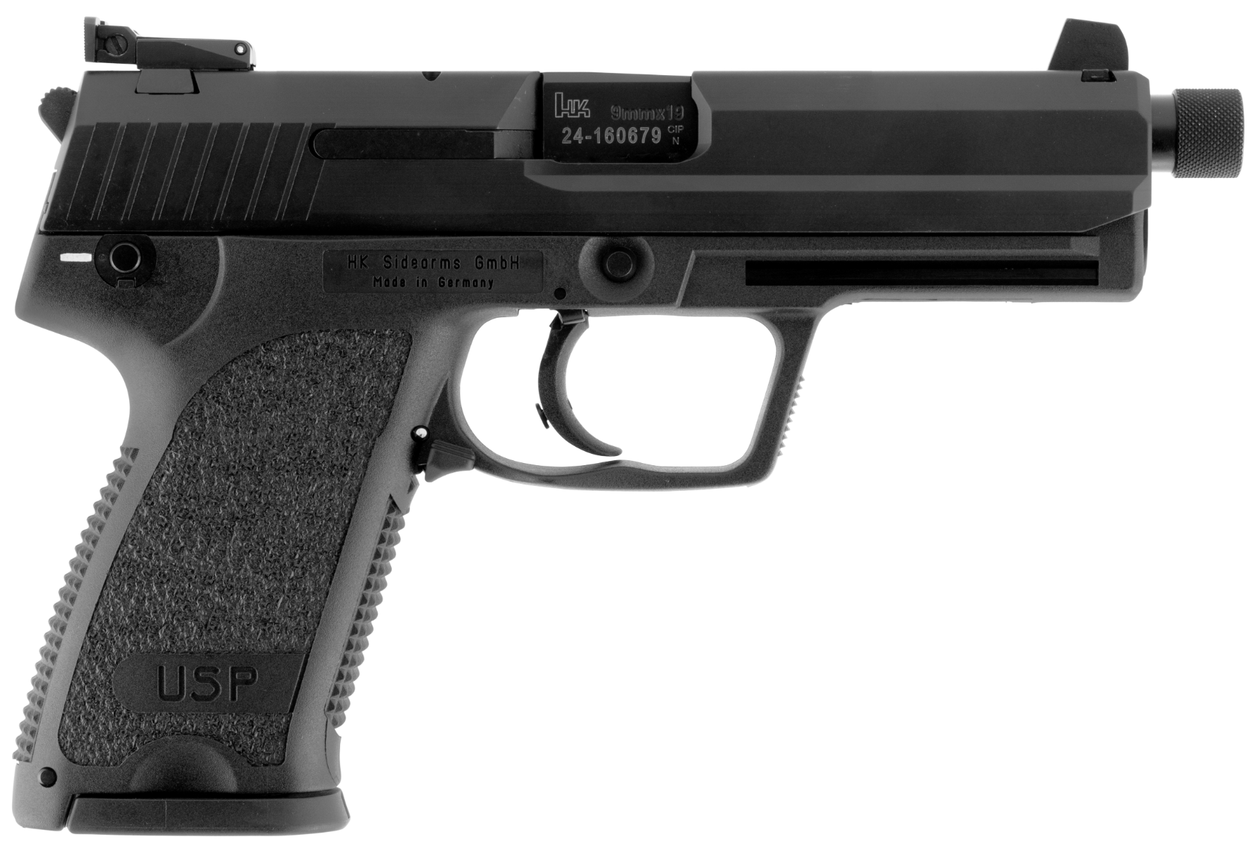 Heckler and Koch USP Tactical V1 9mm 4.8" Barrel 10-Rounds