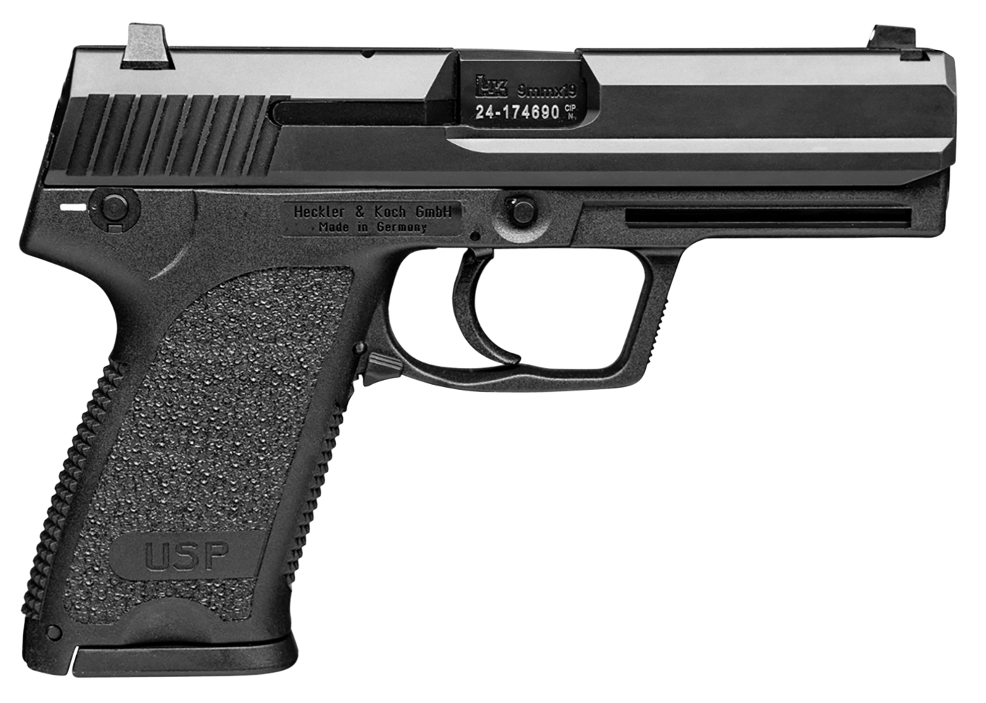 Heckler and Koch USP V7 LEM 9mm 4.25" Barrel 15-Rounds