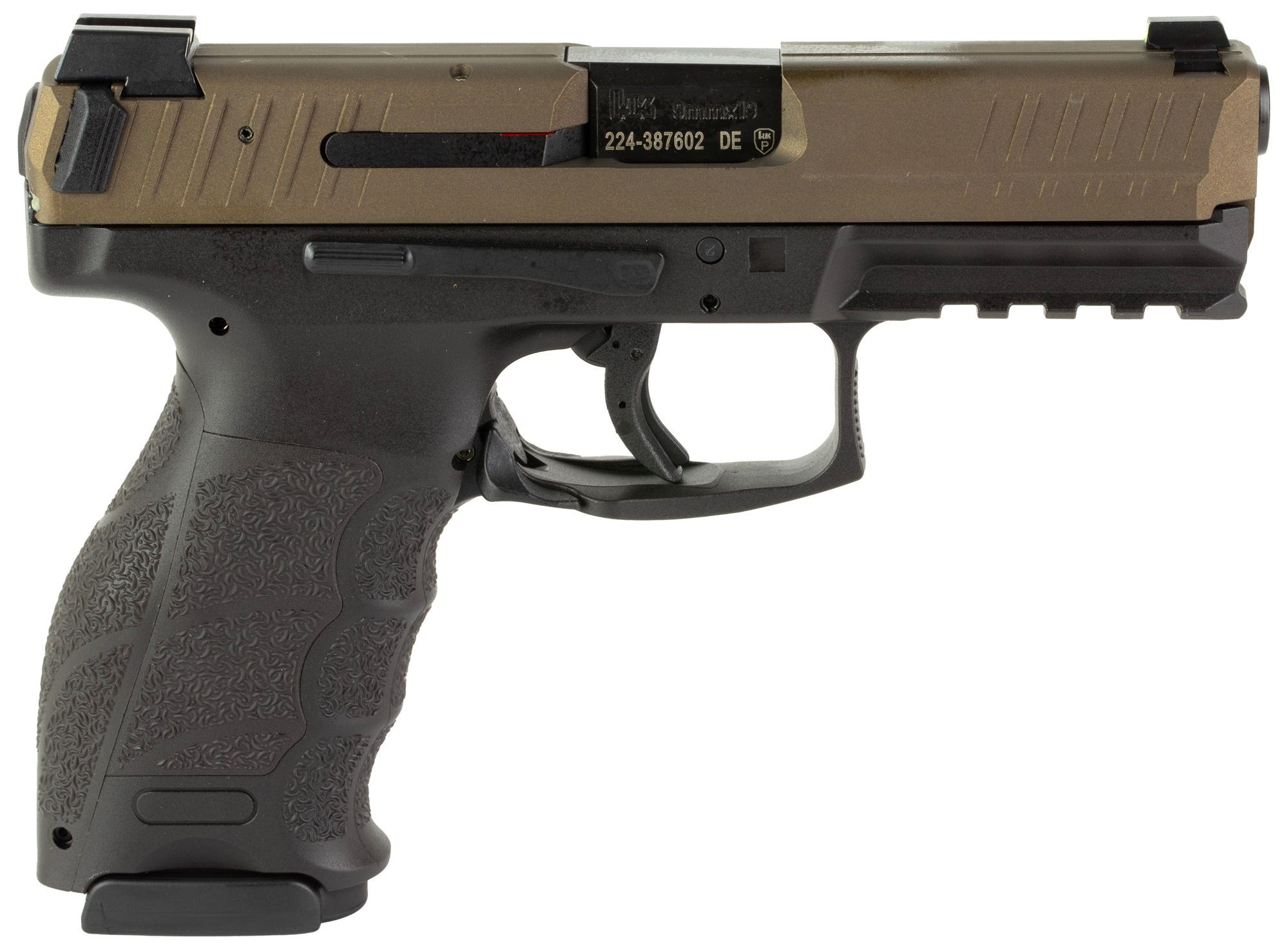 Heckler and Koch VP9 Midnight Bronze 9mm 4.09" Barrel 17-Rounds Night Sights