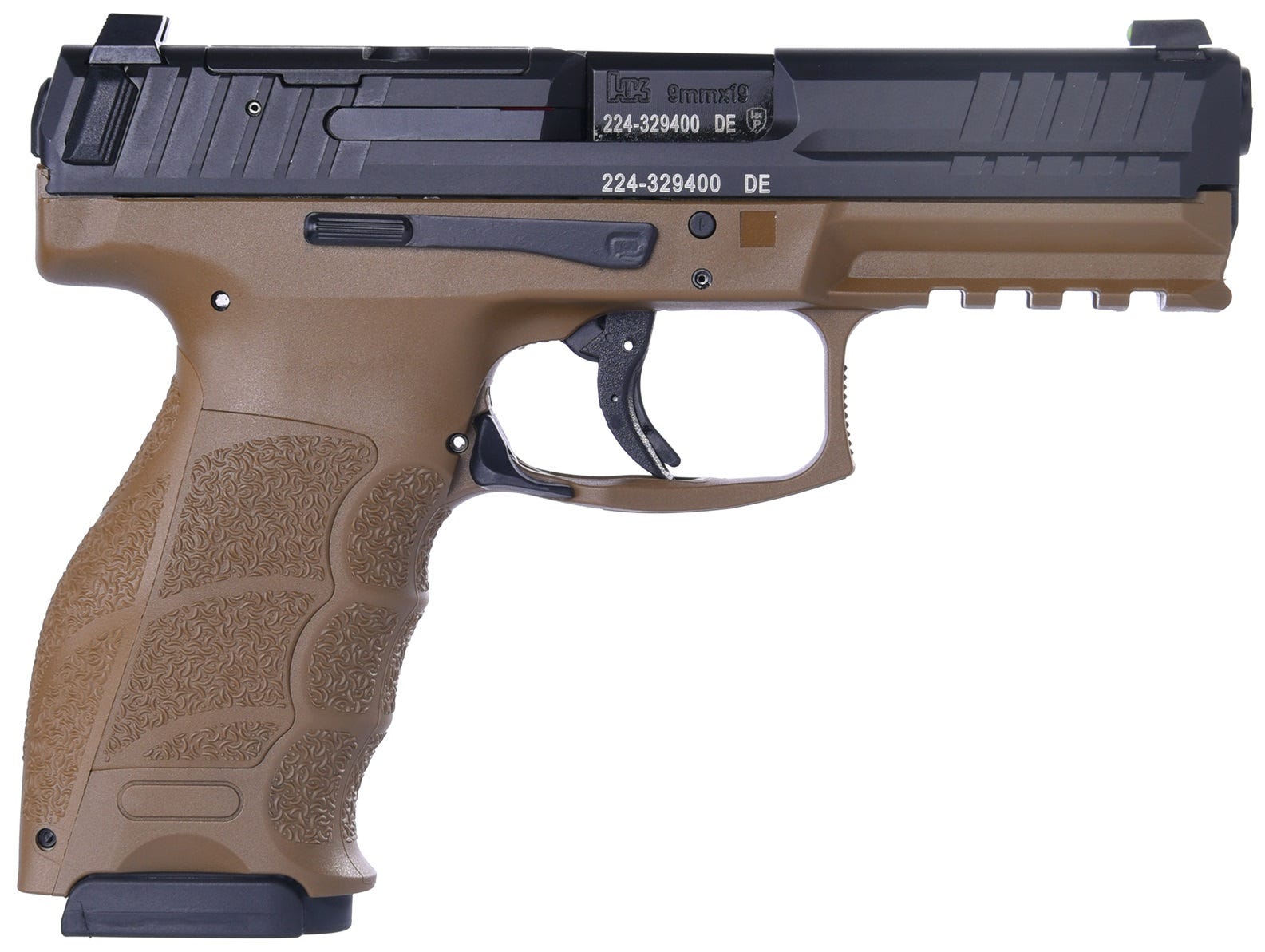 Heckler and Koch VP9 Flat Dark Earth 9mm 4.1" Barrel 10-Rounds