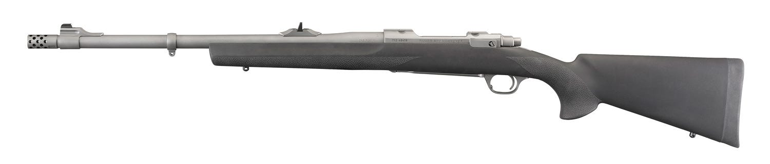 Ruger Hawkeye Alaskan Black / Stainless .375 Ruger 20" Barrel 3-Rounds - Image 2