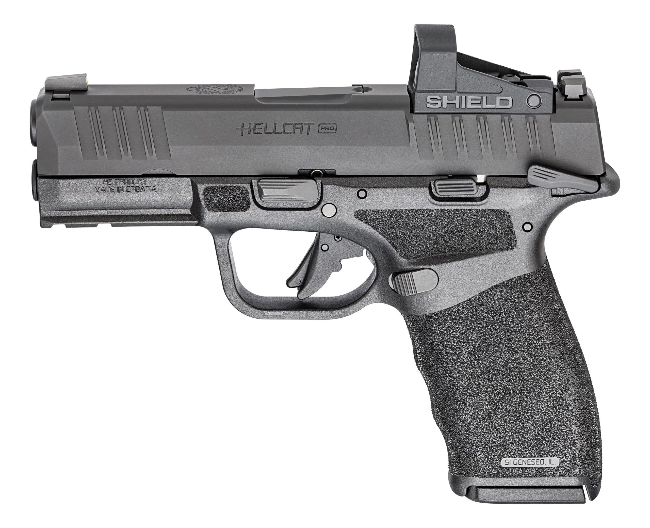 Springfield Hellcat Pro OSP 9mm 3.7" Barrel 15-Rounds Shield SMSc Manual Safety - Image 3