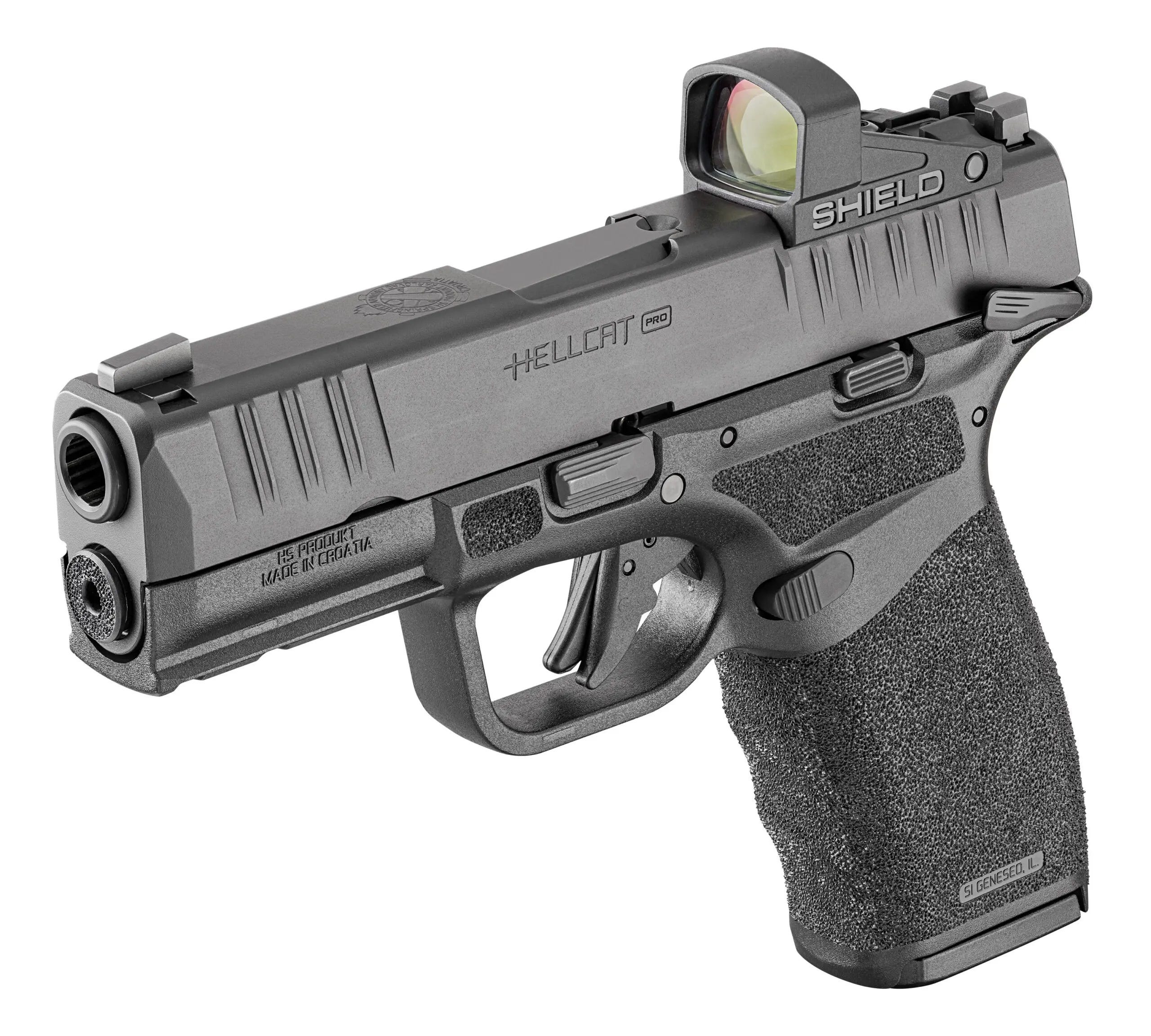 Springfield Hellcat Pro OSP 9mm 3.7" Barrel 15-Rounds Shield SMSc Manual Safety - Image 5