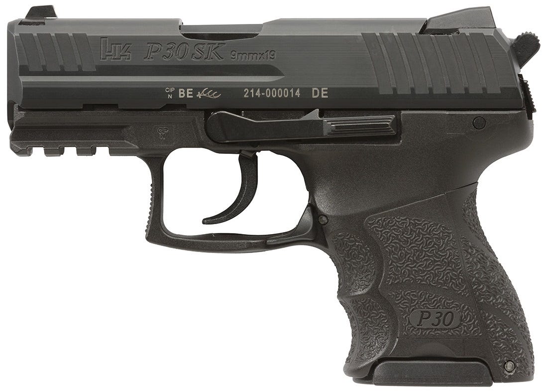 Heckler and Koch P30SK LEM 9mm 3.3" Barrel 15-Rounds - Image 2