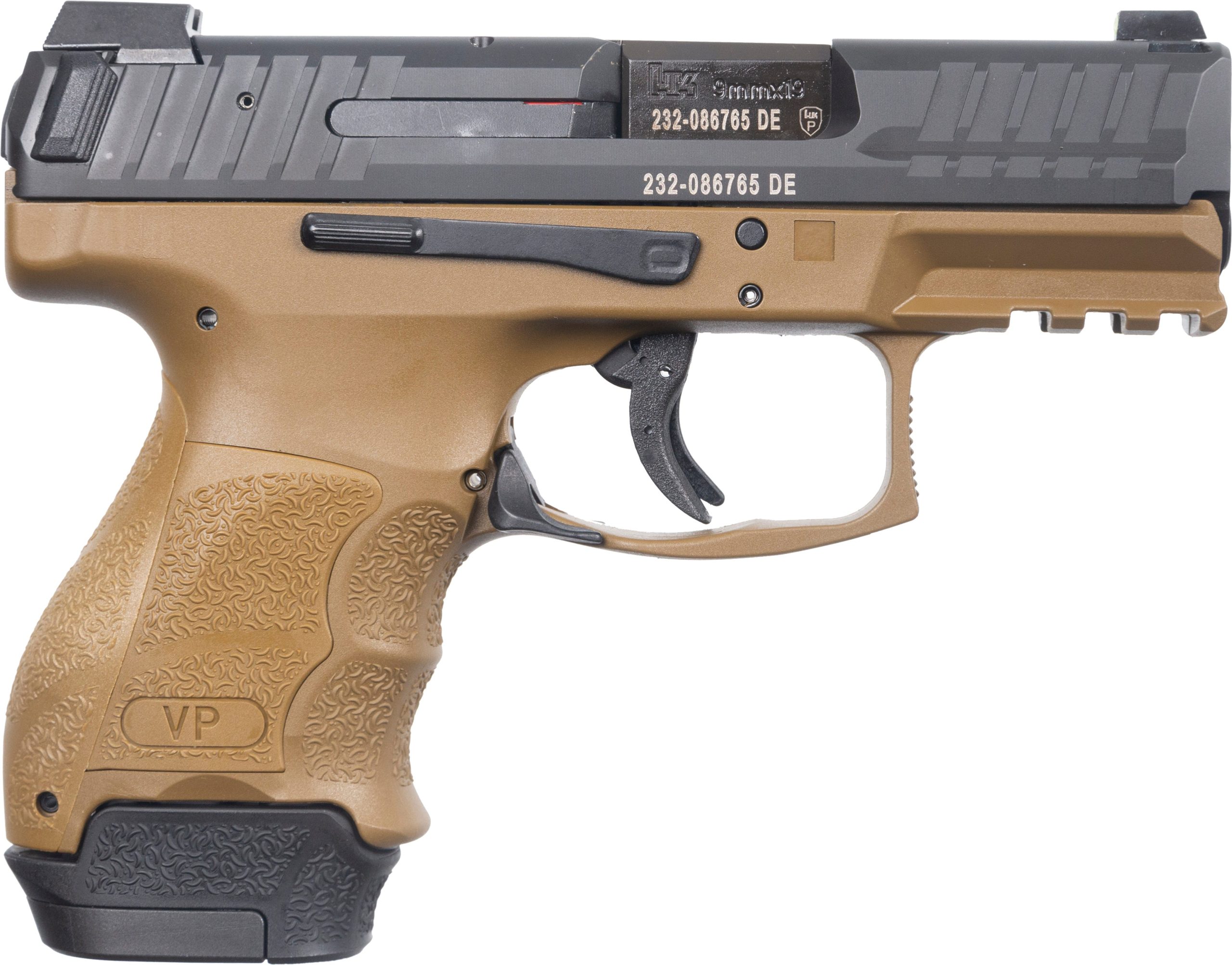 Heckler and Koch VP9SK Flat Dark Earth 9mm 3.39" Barrel 15-Rounds