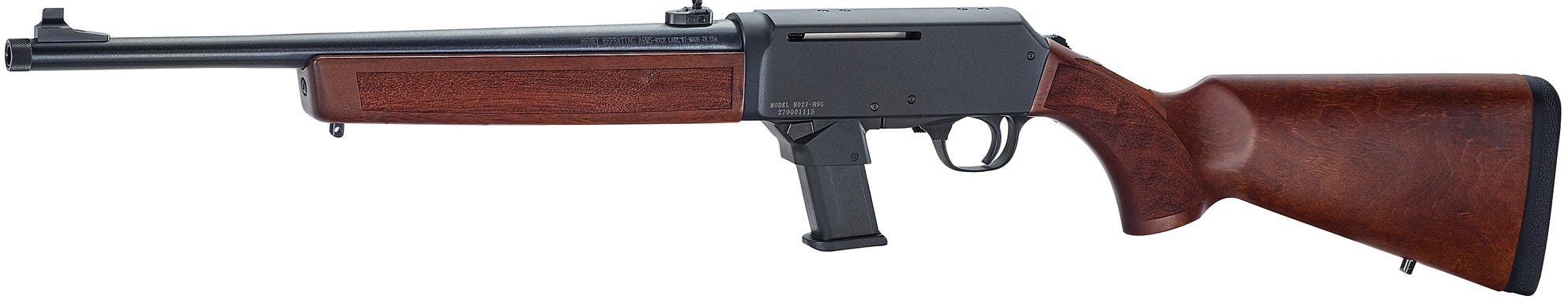 Henry Repeating Arms Homesteader Walnut 9mm 16.37" Barrel 10-Rounds Glock Mag Compatible - Image 2