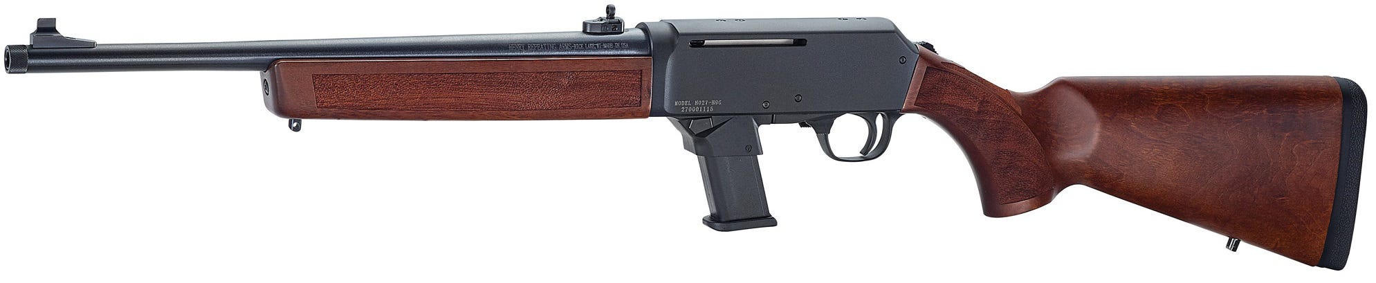 Henry Repeating Arms Homesteader Walnut 9mm 16.37" Barrel 10-Rounds Glock Mag Compatible - Image 3