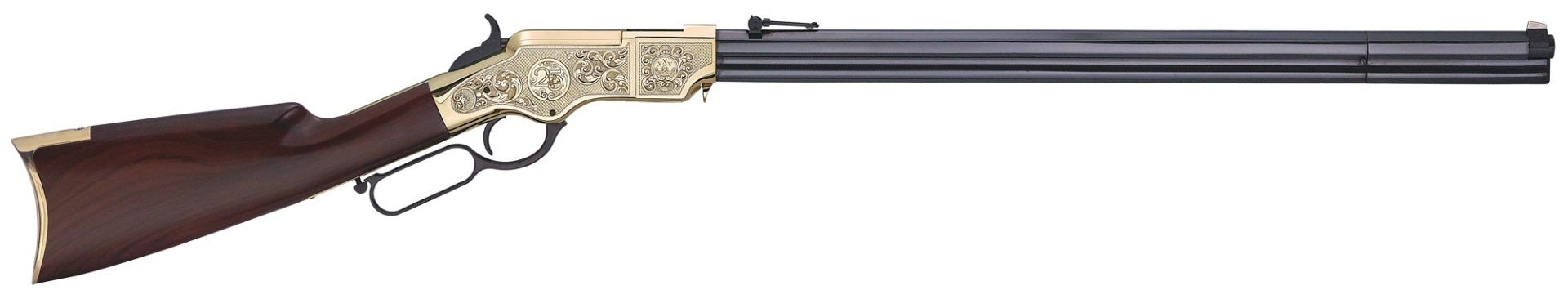 Henry Repeating Arms Original Deluxe Wood / Brass .44-40 24.5" Barrel 13-Rounds Engraved 25th Anniversary