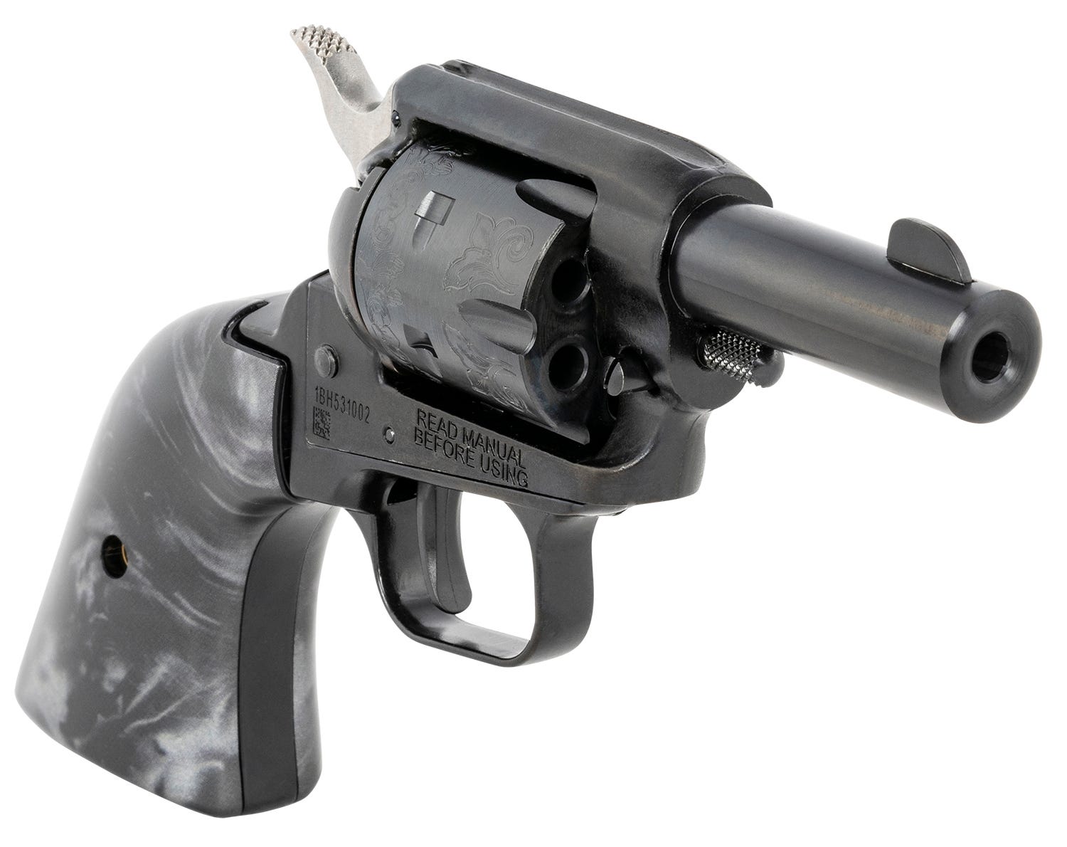 Heritage Barkeep .22 LR 2" Barrel 6-Rounds Black Pearl Grip - Image 3