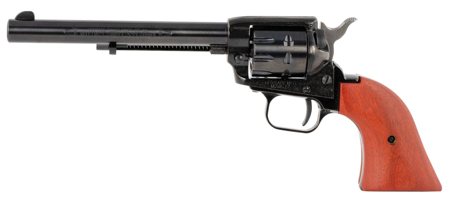 Heritage Firearms Rough Rider .22 LR/.22 Mag 6.5" Barrel 9-Rounds Zamak Frame - Image 2