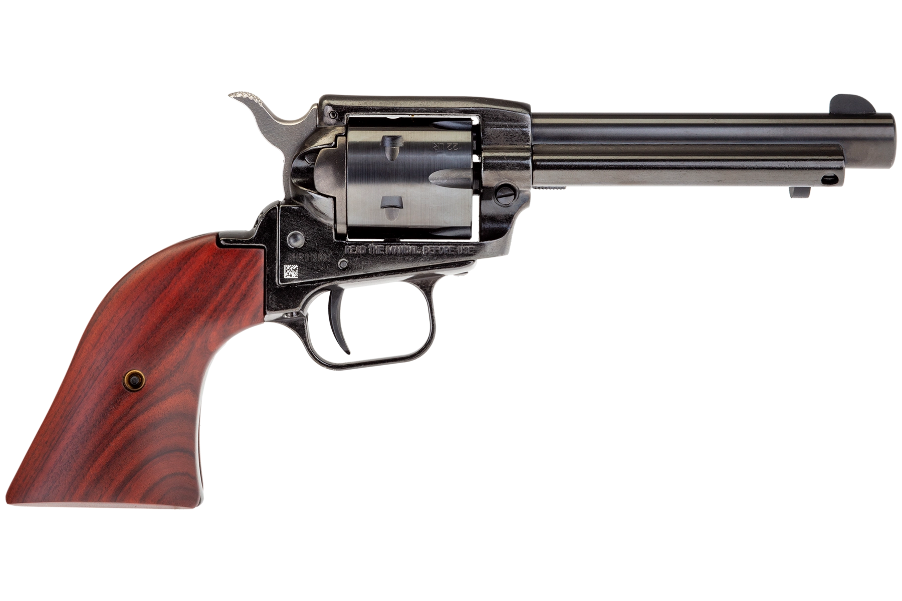 Heritage Firearms Rough Rider .22 LR 4.75" Barrel 6-Rounds Red Cocobolo Grips