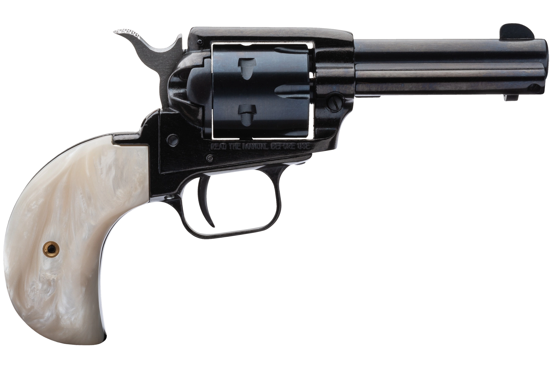 Heritage Firearms Rough Rider .22 LR/.22 Mag 3.50" Barrel 6-Rounds White Pearl Grip