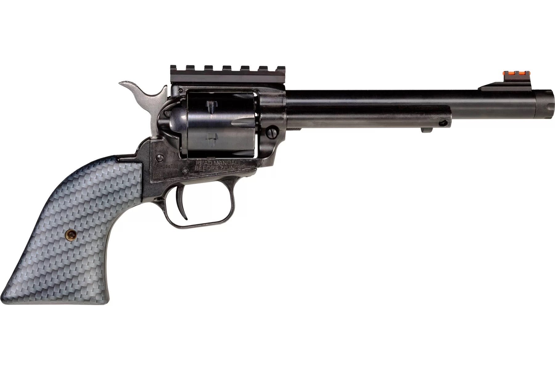 Heritage Firearms Rough Rider Tactical Cowboy .22 LR 6.50" Barrel 6-Rounds Carbon Fiber Grip