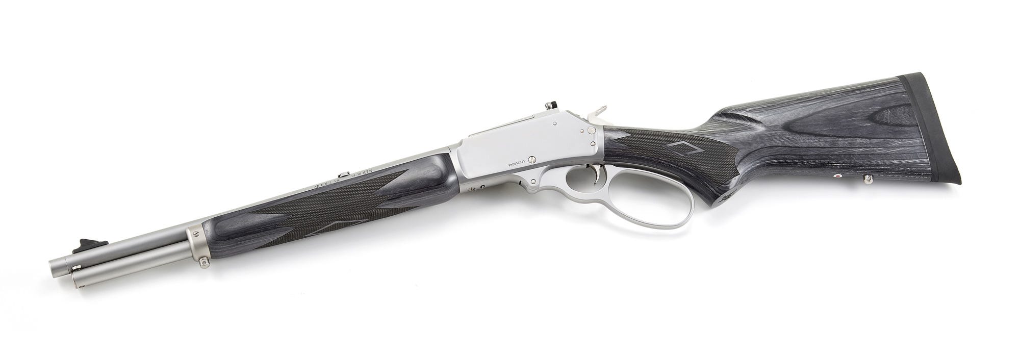 Marlin 336 Trapper Black Laminate / Silver .30-30 16.1" Barrel 5-Rounds - Image 7