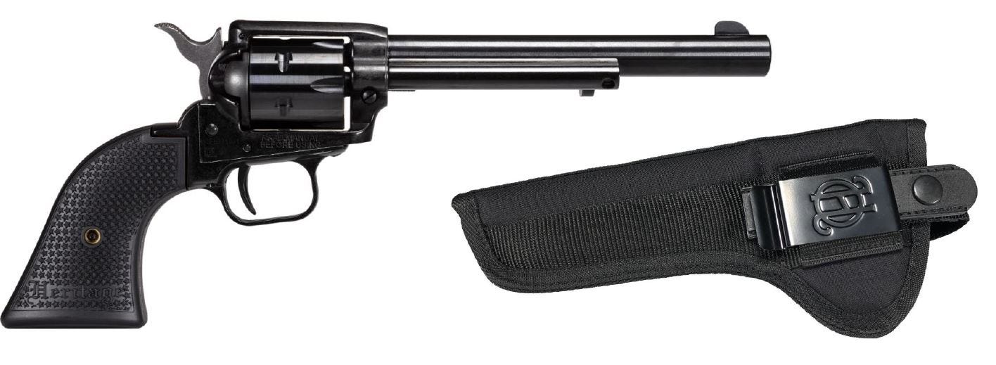 Heritage Firearms Rough Rider .22 LR 6.5" Barrel 6-Rounds w/ Holster
