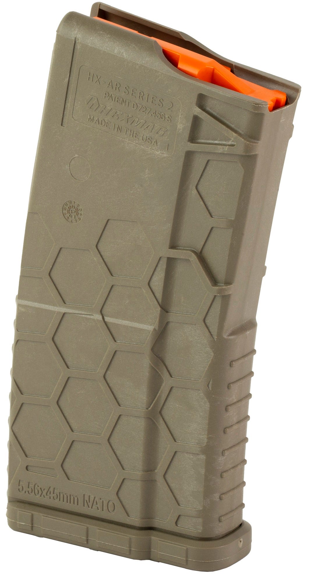 HEXMAG Shorty Flat Dark Earth 5.56 NATO / .223 Rem 20-Rounds for AR-15