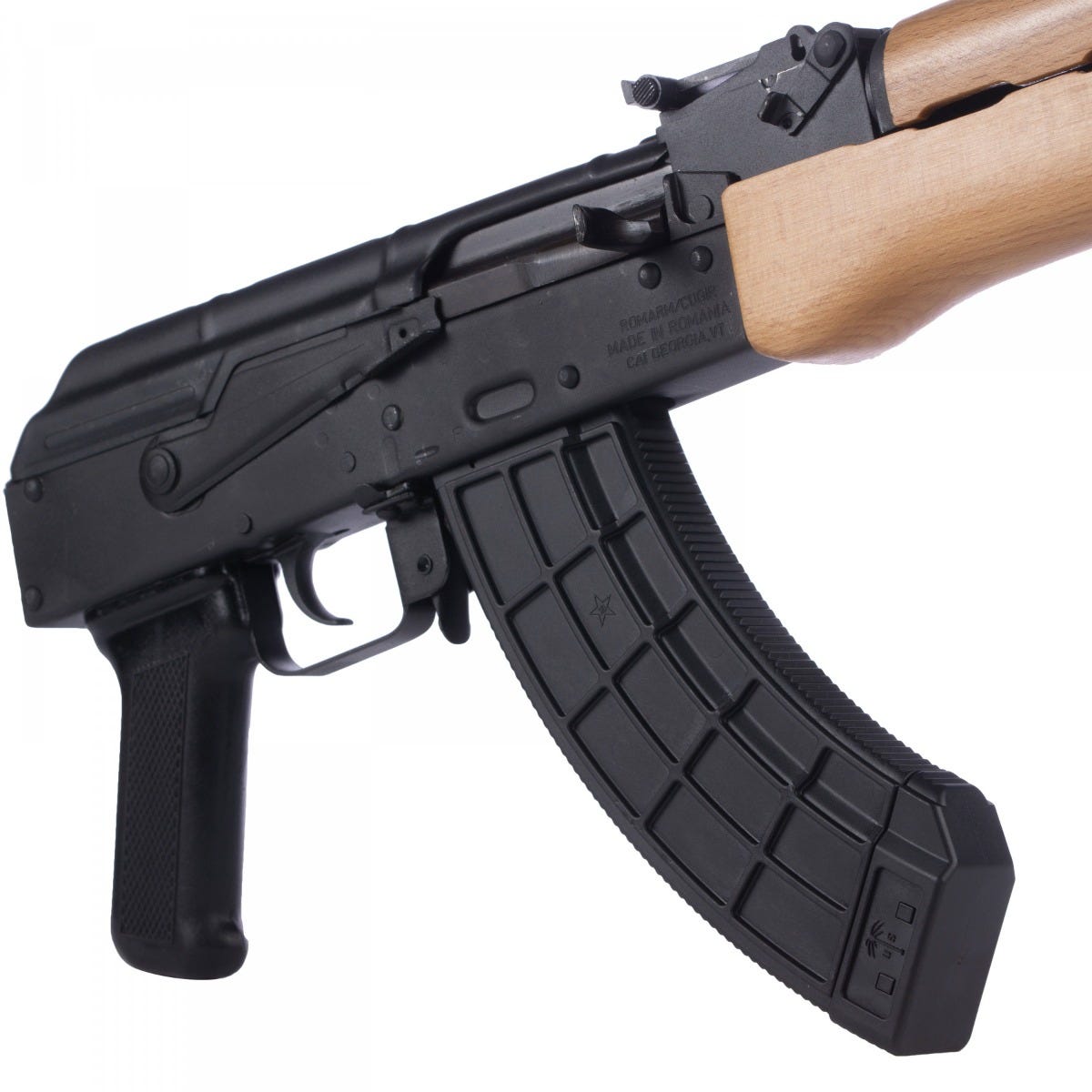 Century Arms Draco AK Pistol Black/Wood 7.62 X 39 12.25" Barrel 30-Rounds - Image 3