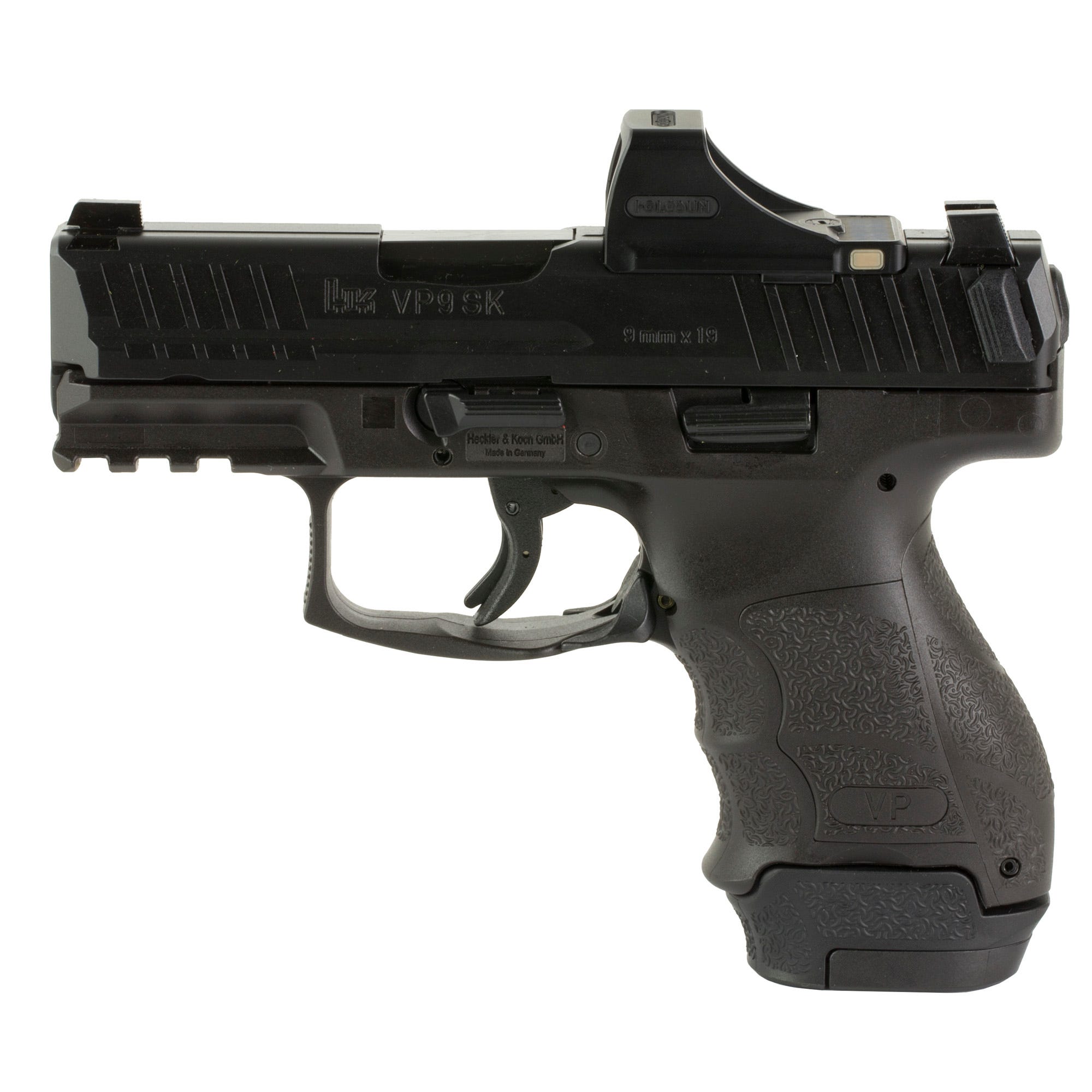Heckler and Koch VP9SK 9mm 3.39" Barrel 10-Rounds w/ Holosun SCS