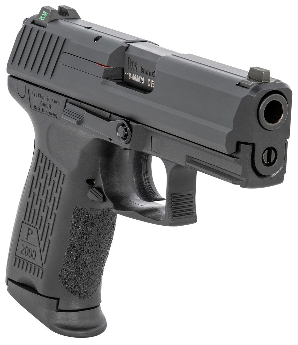 Heckler and Koch P2000 V3 9mm 3.66" Barrel 10-Rounds with Night Sights - Image 3