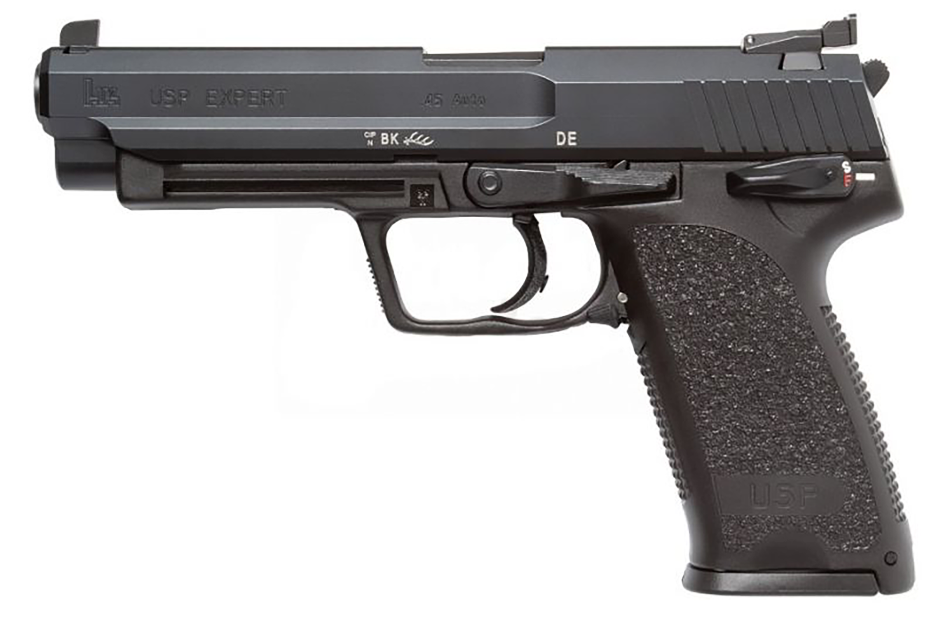 Heckler and Koch USP45 Expert .45 ACP 5.2" Barrel 12-Rounds Adjustable Sights - Image 2