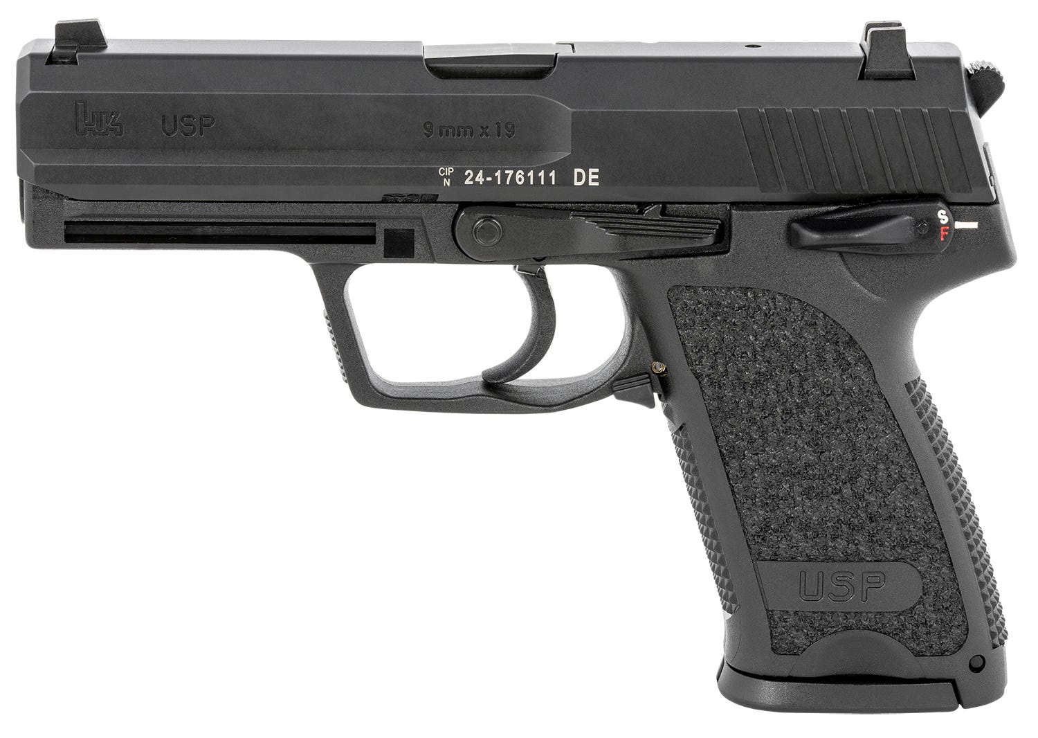Heckler and Koch USP V1 9mm 4.25" Barrel 10-Rounds 3-Dot Sights - Image 2