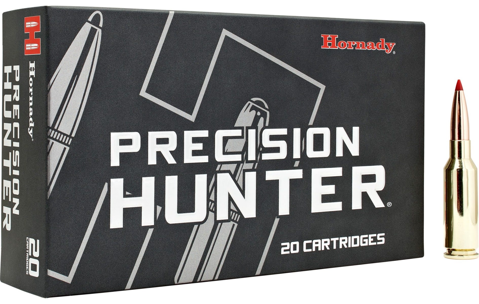 Hornady Precision Hunter Brass 7mm PRC 175-Grain 20-Rounds ELD-X