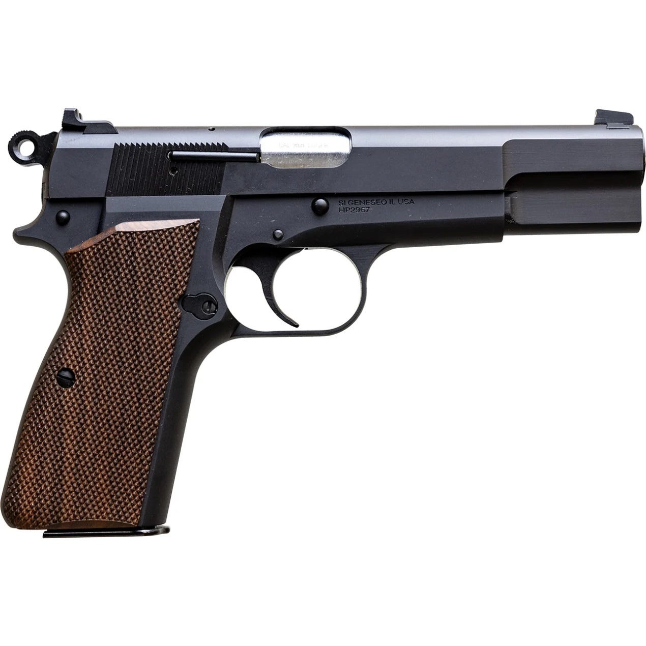 Springfield Armory SA-35 Black / Walnut 9mm 4.7" Barrel 15-Rounds w/ Knife - Image 3