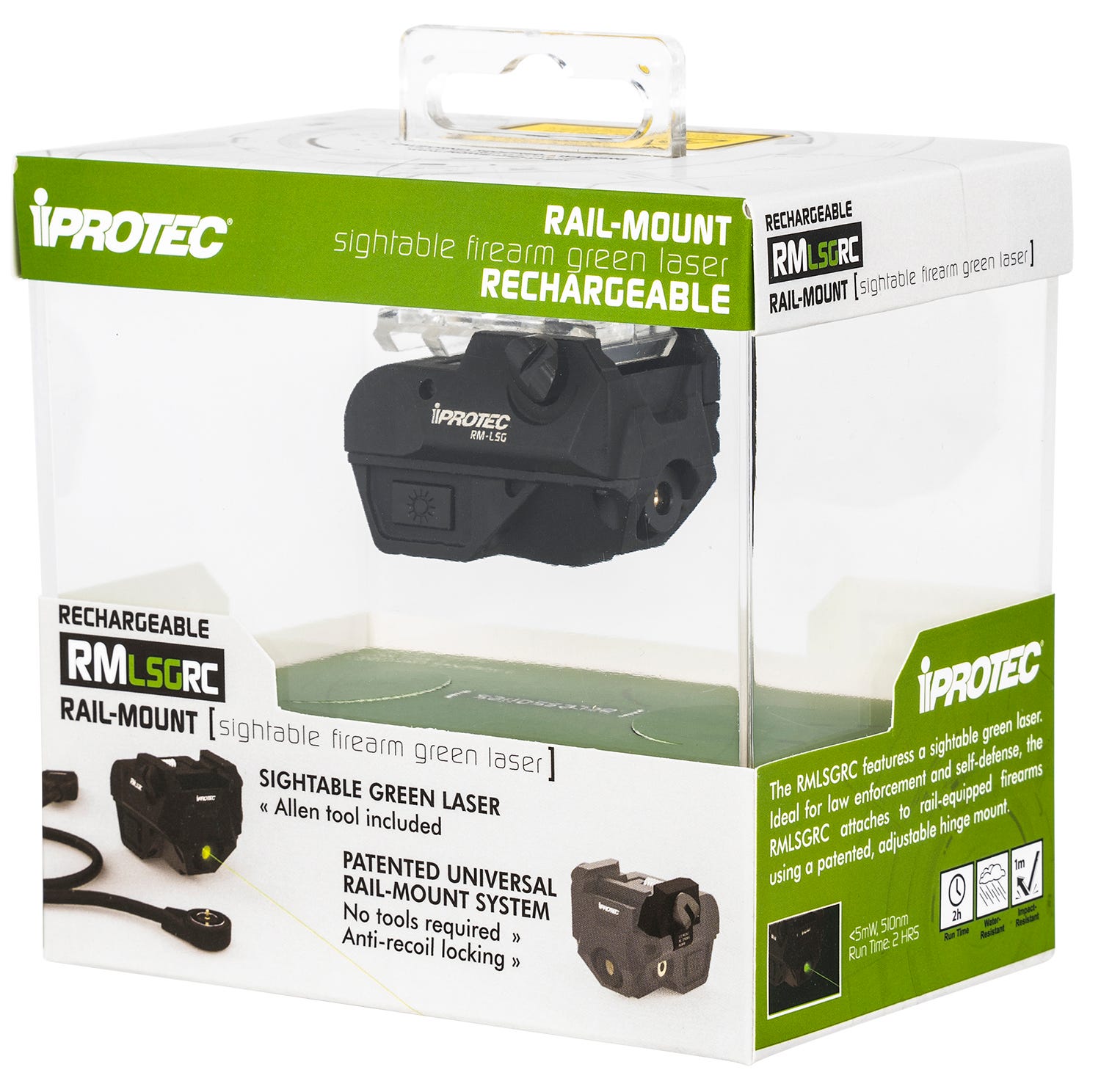 iProtec RMLSG RC 1.75" for Rail Equipped Pistol and Long Gun