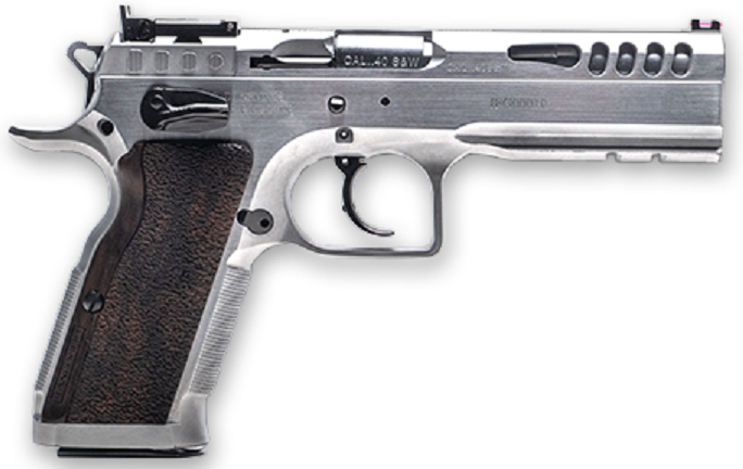 IFG Defiant Stock Master Chrome 9mm 4.75" Barrel 17-Rounds