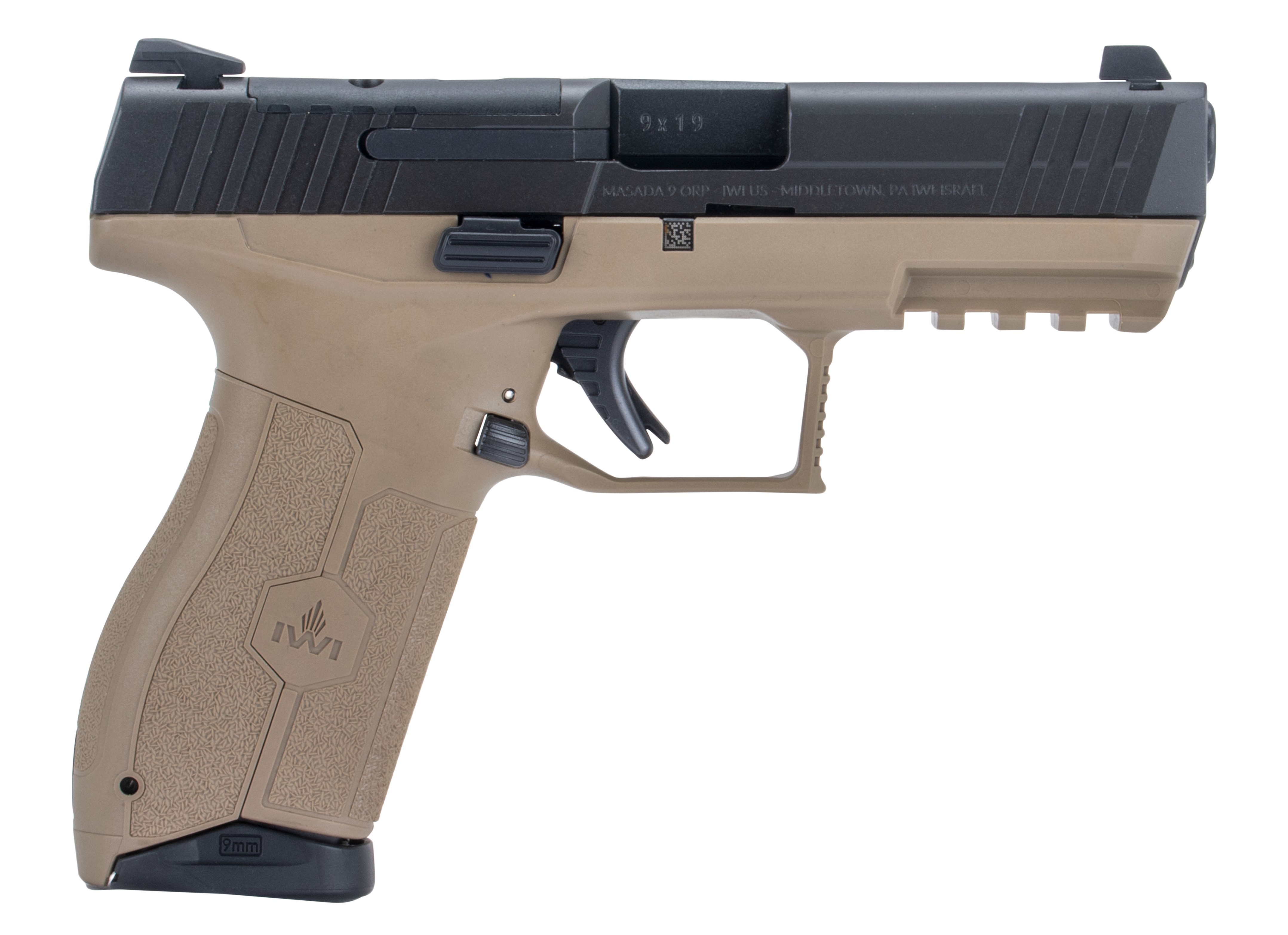IWI Masada Flat Dark Earth 9mm 4.1" Barrel 10-Rounds