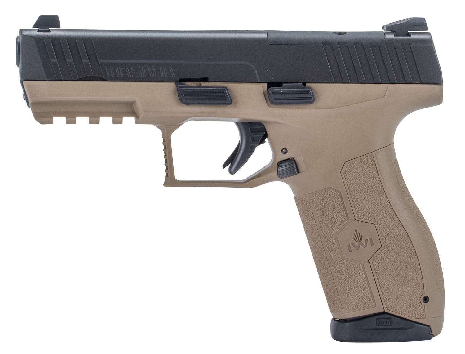 IWI Masada Flat Dark Earth 9mm 4.1" Barrel 10-Rounds - Image 2