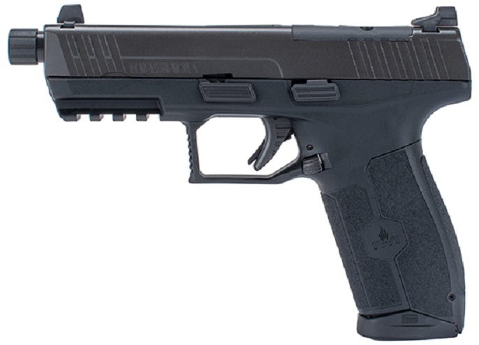 IWI Masada Tactical 9mm 4.6" Threaded Barrel 10-Rounds Combat Sights - Image 2