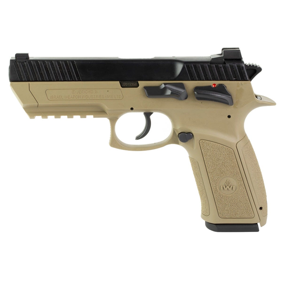 IWI Jericho 941 Enhanced Flat Dark Earth 9mm 4.4" Barrel 17-Rounds - Image 2
