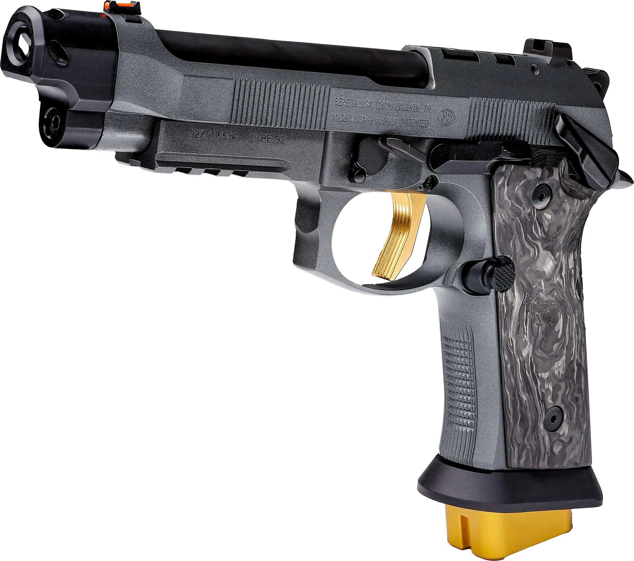 Beretta 92XI SAO CORSA Grey 9mm 5.1" Barrel 22-Rounds - Image 4