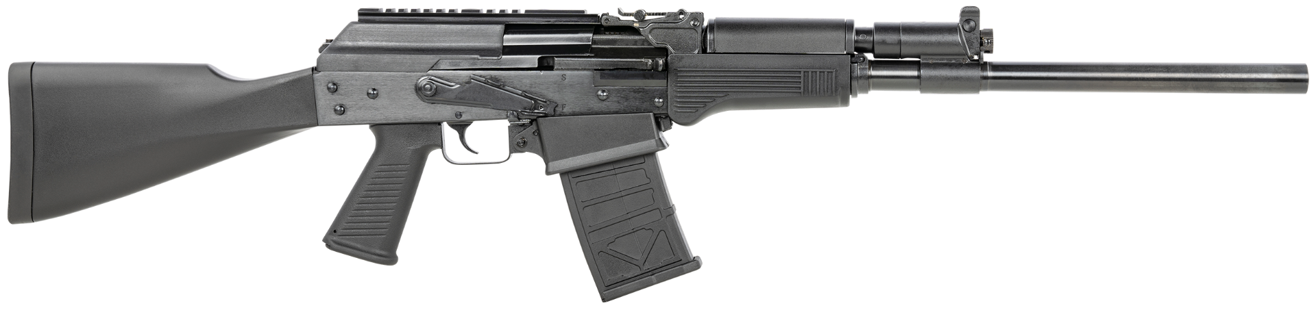 JTS M12AK Semi-Automatic Shotgun 12 GA 18.7" Barrel 3"-Chamber 5-Rounds
