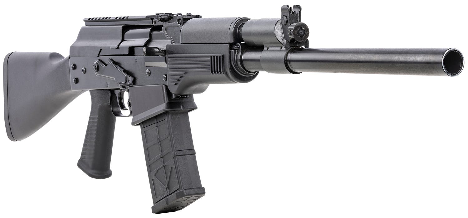 JTS M12AK Semi-Automatic Shotgun 12 GA 18.7" Barrel 3"-Chamber 5-Rounds - Image 3