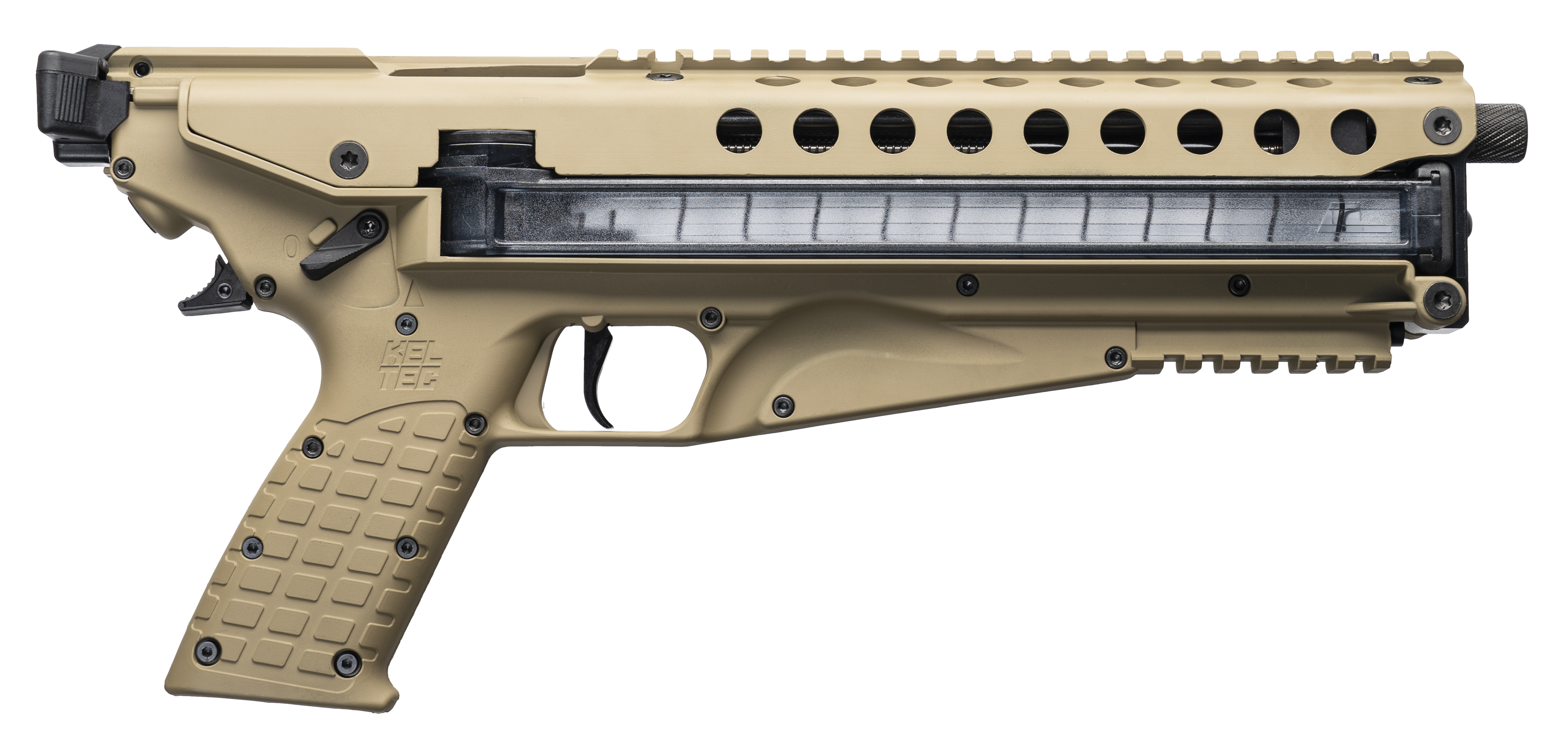 Kel-Tec P50 Tan 5.7 X 28 9.6" Barrel 50-Rounds