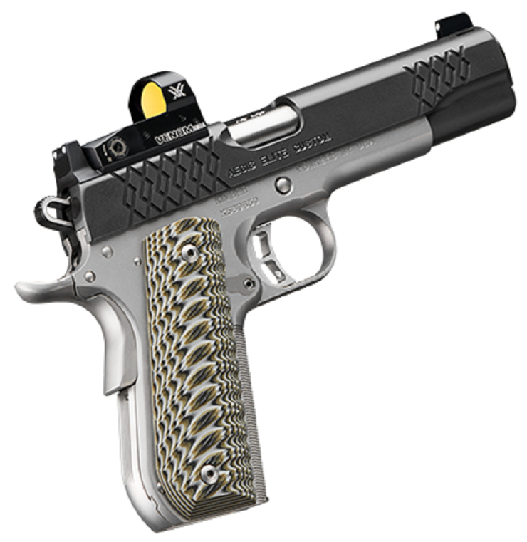 Kimber Aegis Elite Custom Stainless / Black 9mm 5" Barrel 9-Rounds Vortex Red Dot - Image 2