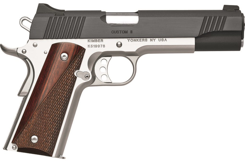 Kimber Custom II Stainless / Black 9mm 5" Barrel 8-Rounds