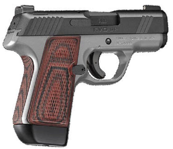 Kimber EVO SP Black / Grey 9mm 3.16" Barrel 7-Rounds Custom Defense Package