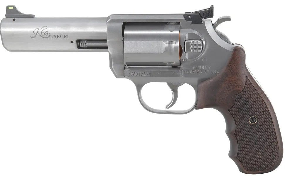 Kimber K6 Stainless .357 Mag Stainless / Walnut 4" Barrel 6-Rounds - Image 2