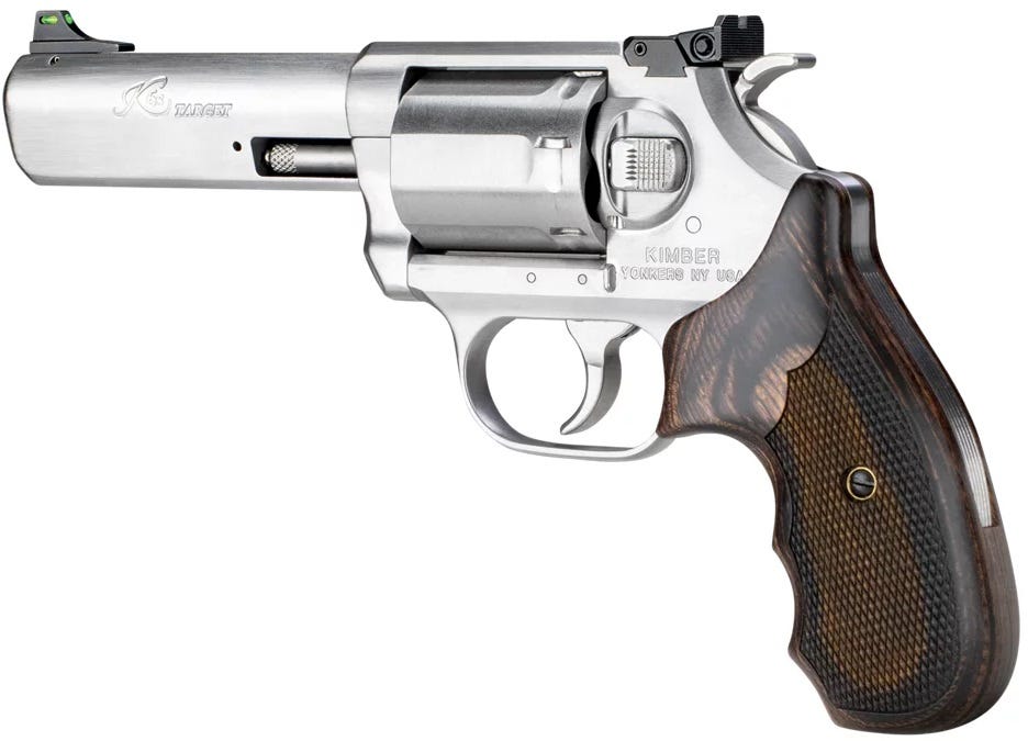Kimber K6 Stainless .357 Mag Stainless / Walnut 4" Barrel 6-Rounds - Image 4