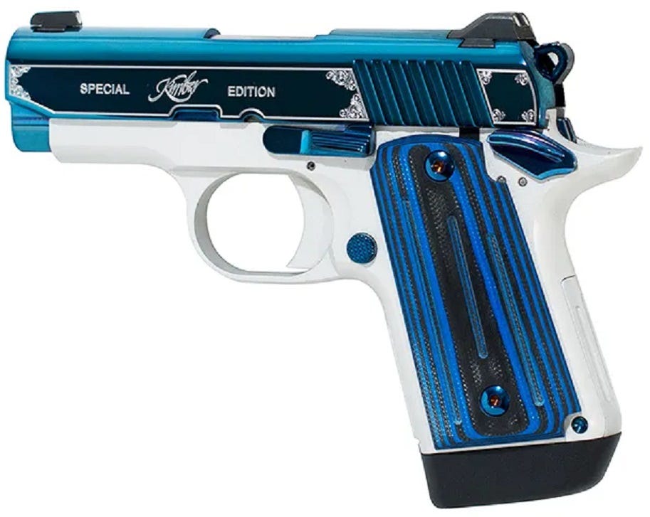 Kimber Micro 9 Sapphire Blue 9mm 3.15" Barrel 7-Rounds - Image 2