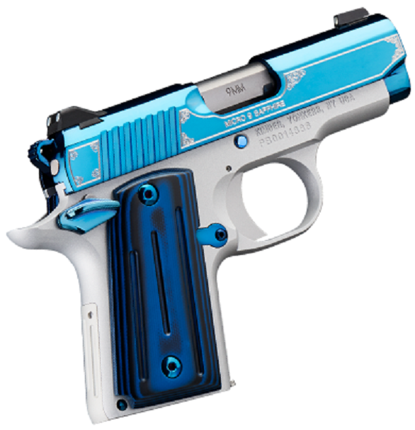 Kimber Micro 9 Sapphire Blue 9mm 3.15" Barrel 7-Rounds - Image 3