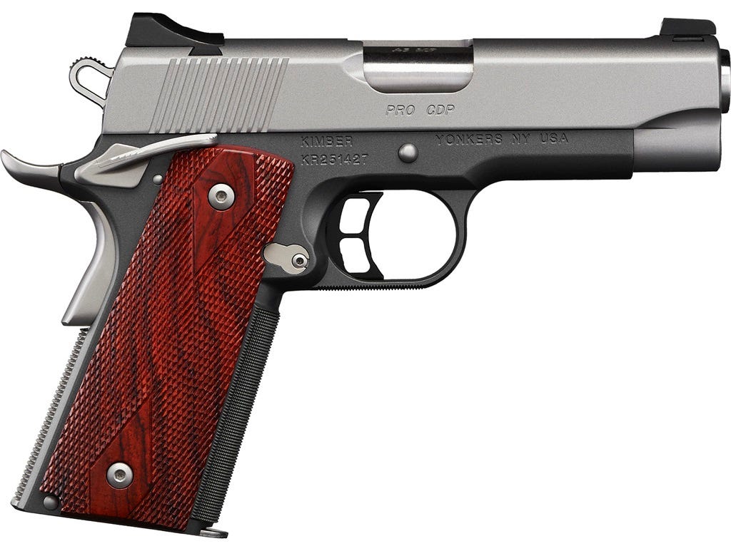 Kimber Pro CDP Charcoal Gray .45 ACP 4" Barrel 7-Rounds