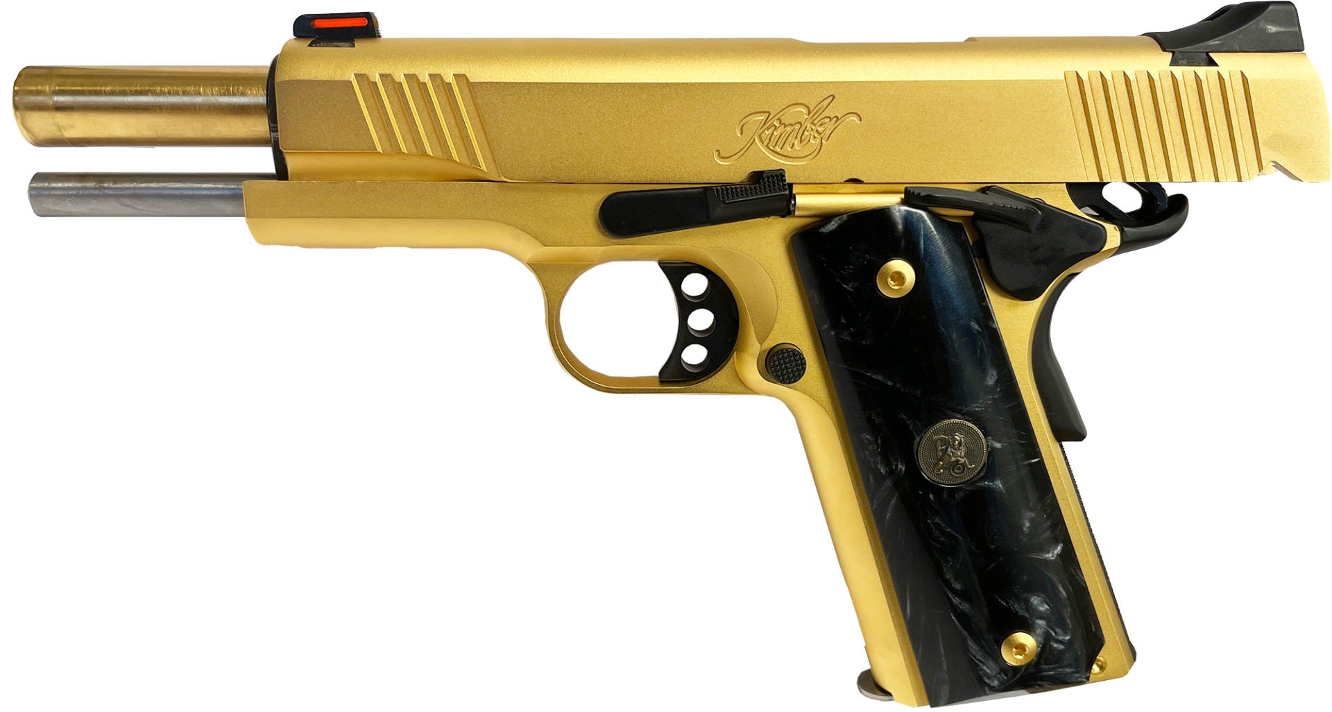 Kimber Stainless II 24 Carat Gold / Black Pearl .45 ACP 5" Barrel 7-Rounds Exclusive - Image 3