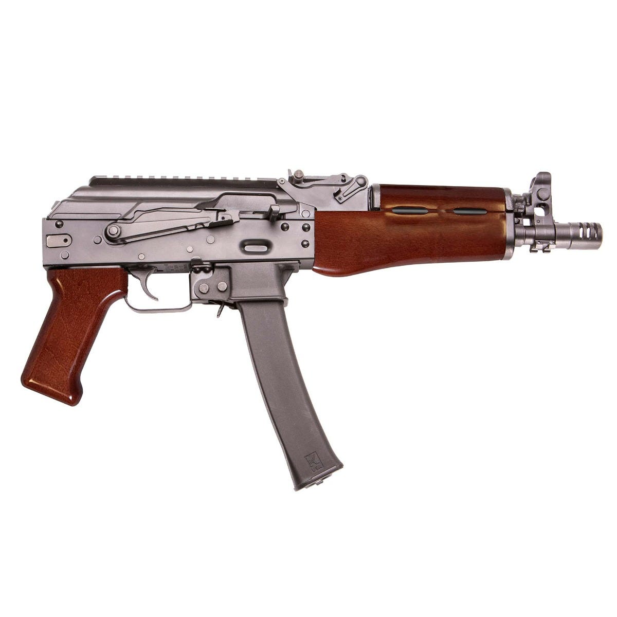 Kalashnikov - USA KP-9RW Black / Wood 9mm 9.25" Barrel 10-Rounds