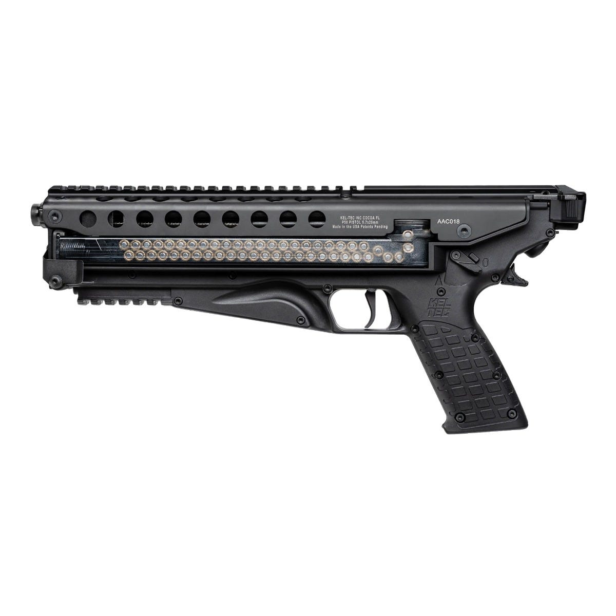 Kel-Tec P50 5.7 X 28 9.6" Barrel 50-Round 2 Mags - Image 2