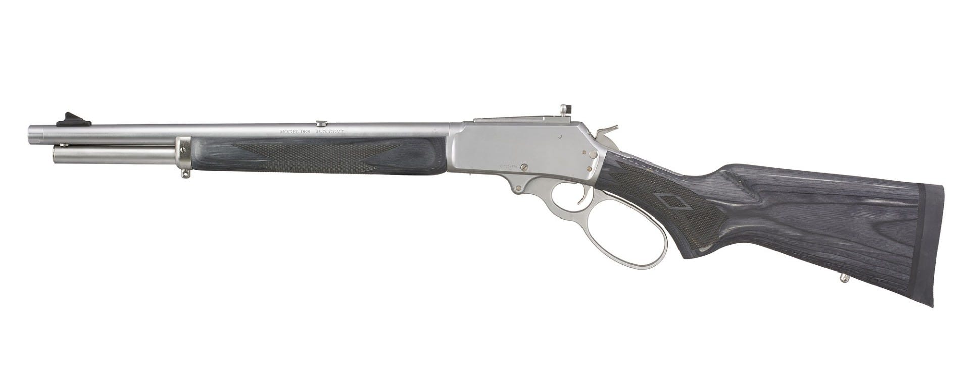Marlin 1895 Trapper Stainless .45-70 16.1" Barrel 5-Rounds Skinner Sights - Image 2