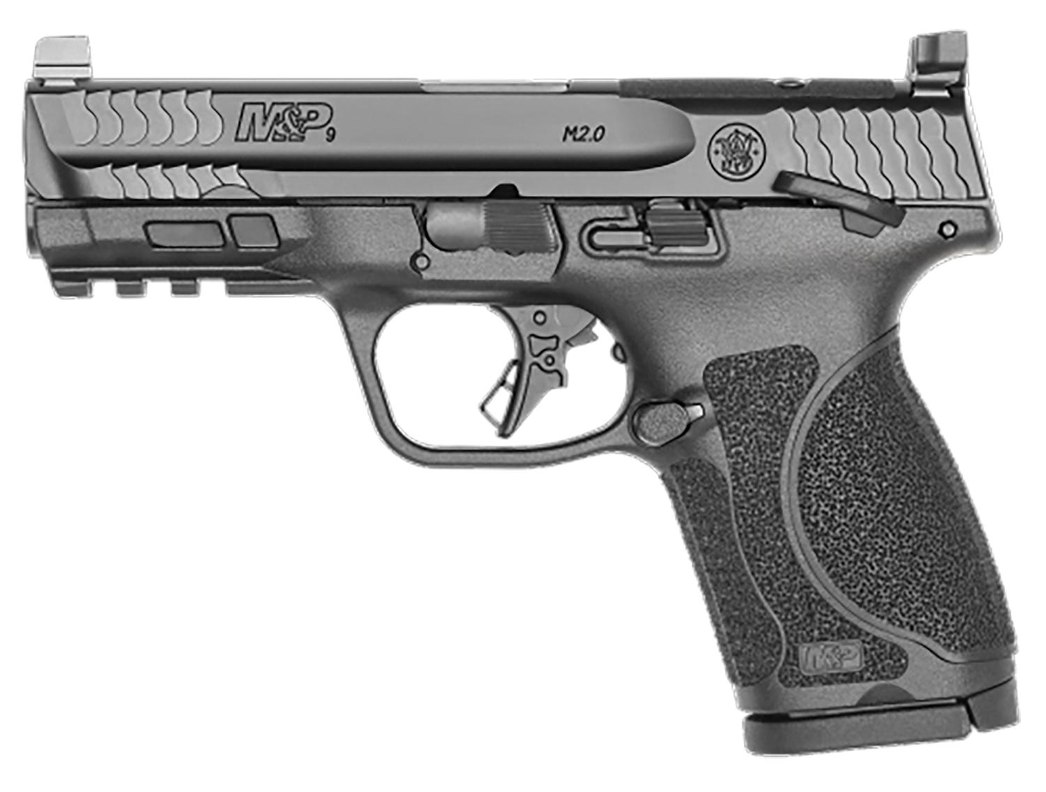 Smith and Wesson M&P 2.0 Compact 9mm 4" Barrel 15-Rounds Optics Ready - Image 2